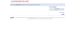 Desktop Screenshot of confederate.net
