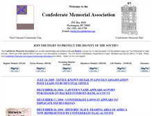 Tablet Screenshot of confederate.org